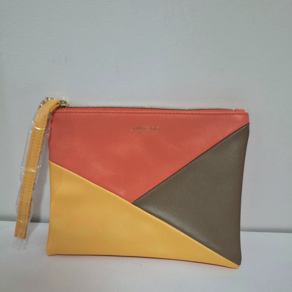 Shiseido Colorful Geometric Clutch Cosmetic Makeup Case